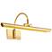 Mitzi Elowen 17 1/2" Wide Aged Brass LED Picture Light