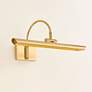 1_Mitzi Elowen 17 1/2" Wide Aged Brass LED Picture Light