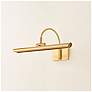 3_Mitzi Elowen 17 1/2" Wide Aged Brass LED Picture Light more views