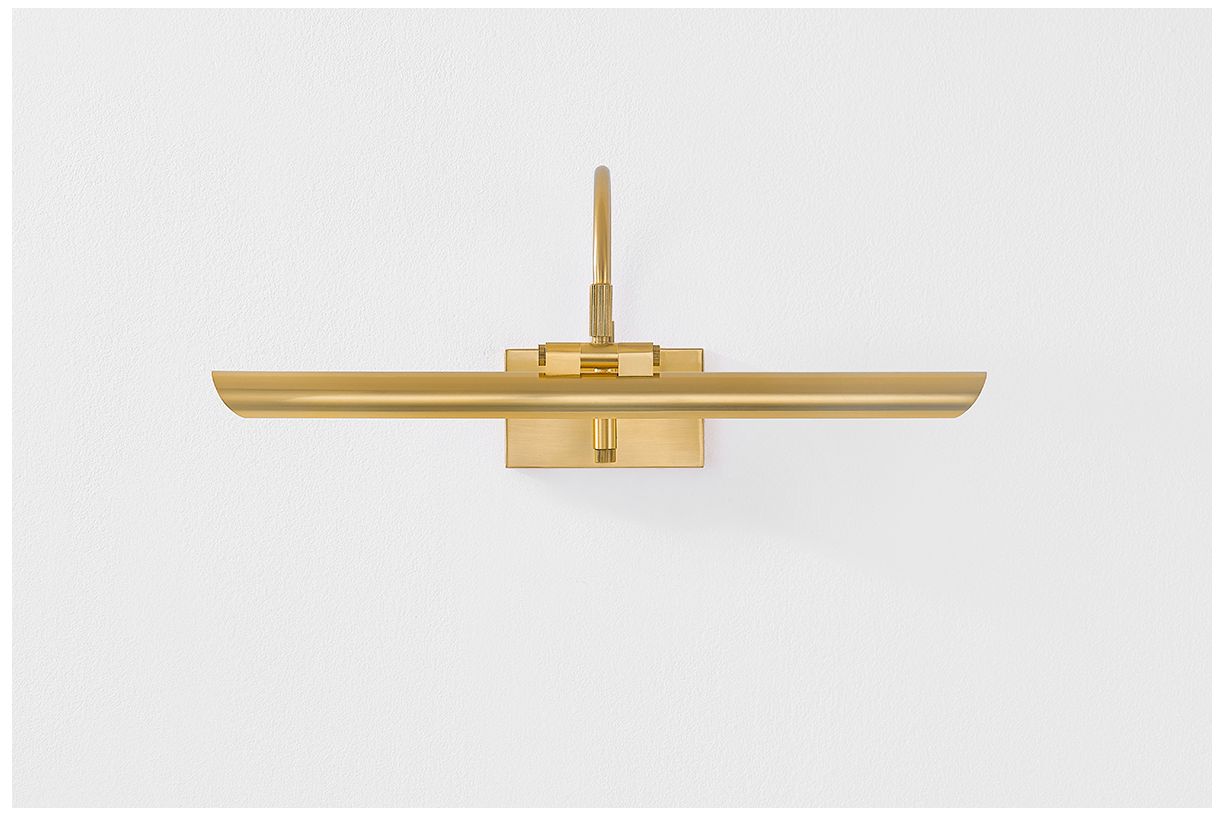 Image 4 Mitzi Elowen 17 1/2" Wide Aged Brass LED Picture Light more views