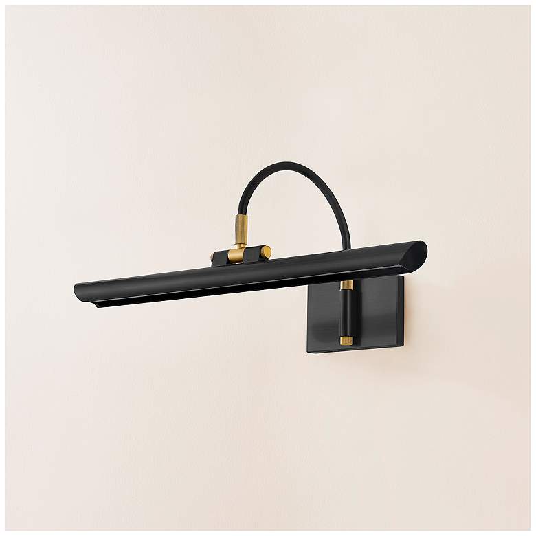 Image 4 Mitzi Elowen 17 1/2" Wide Old Bronze LED Picture Light more views