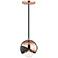 Mitzi Emma 6" Wide Polished Copper Mini Pendant