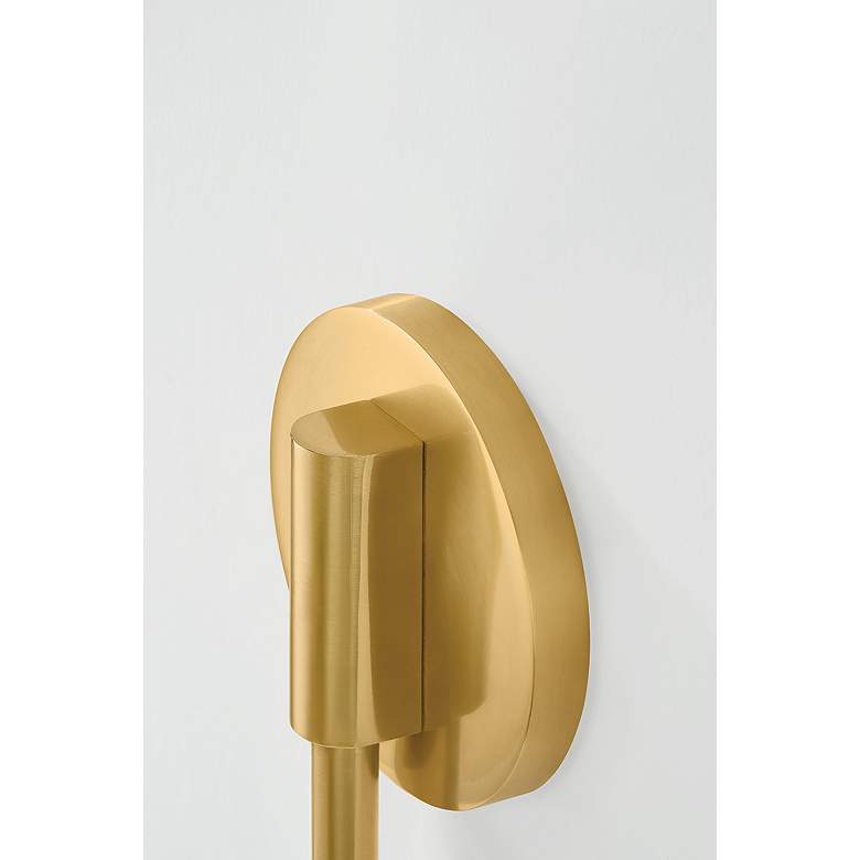 Image 4 Mitzi Estelle Wall Sconce 7.25" in Aged Brass more views