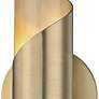 Mitzi Evie 9 3/4" High Aged Brass LED Wall Sconce