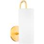 2_Mitzi Freda 12 1/2" High Aged Brass Wall Sconce