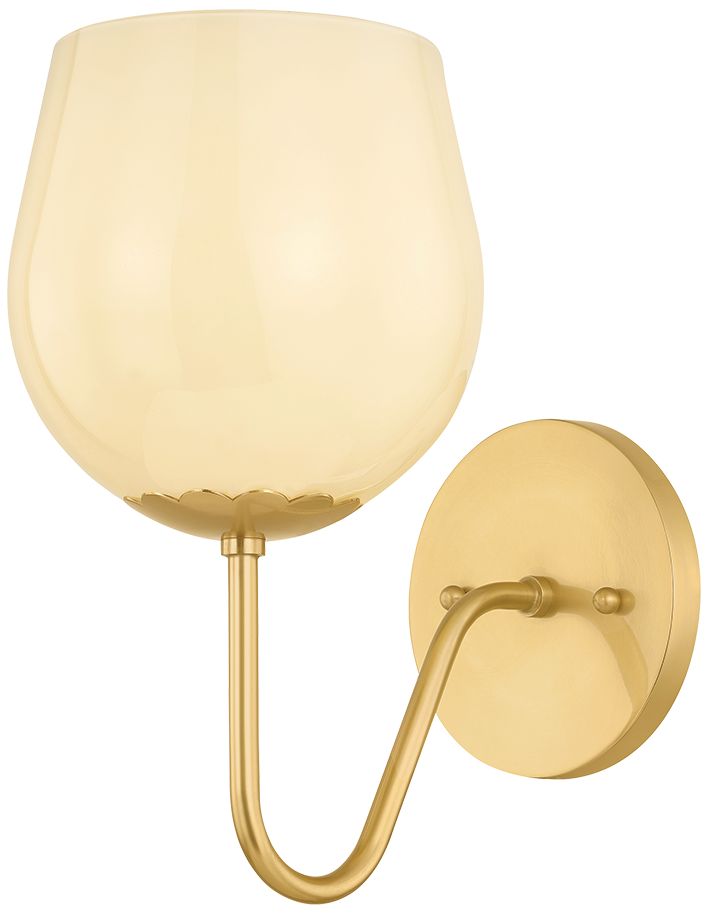 Image 2 Mitzi Genevieve Wall Sconce Patina Brass more views