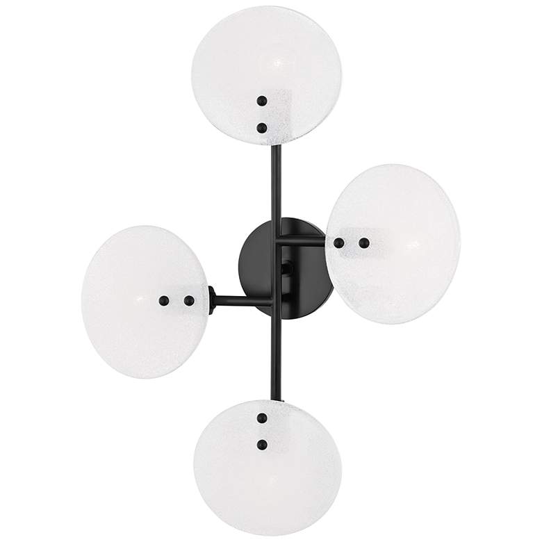 Image 2 Mitzi Giselle 23.5" High 4-Light Old Bronze LED Wall Sconce
