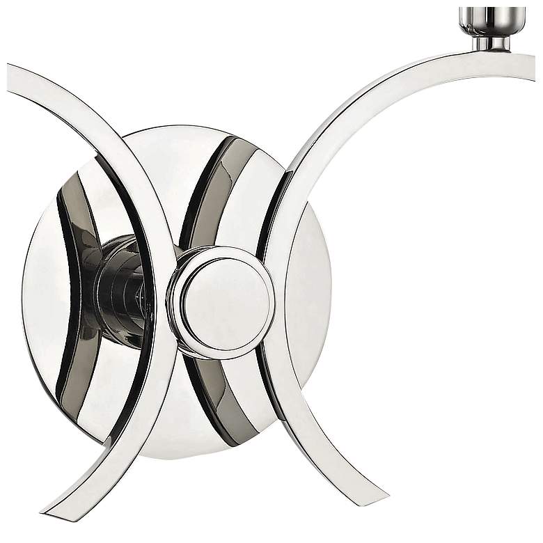 Mitzi Gwen 14 3/4&quot; High Polished Nickel 2-Light Wall Sconce more views