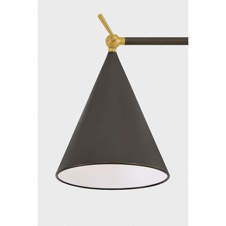 Image 3 Mitzi Harriet Floor Lamp 11" in Aged Brass and True Bronze more views