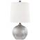 Mitzi Heather 14 1/2" High Silver Ceramic Accent Table Lamp