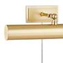 Mitzi Holly 16 1/4" Wide Aged Brass Plug-In Picture Light