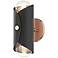 Mitzi Immo 11" High Copper and Black 2-Light Wall Sconce