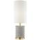 Mitzi Iris Aged Brass Table Lamp