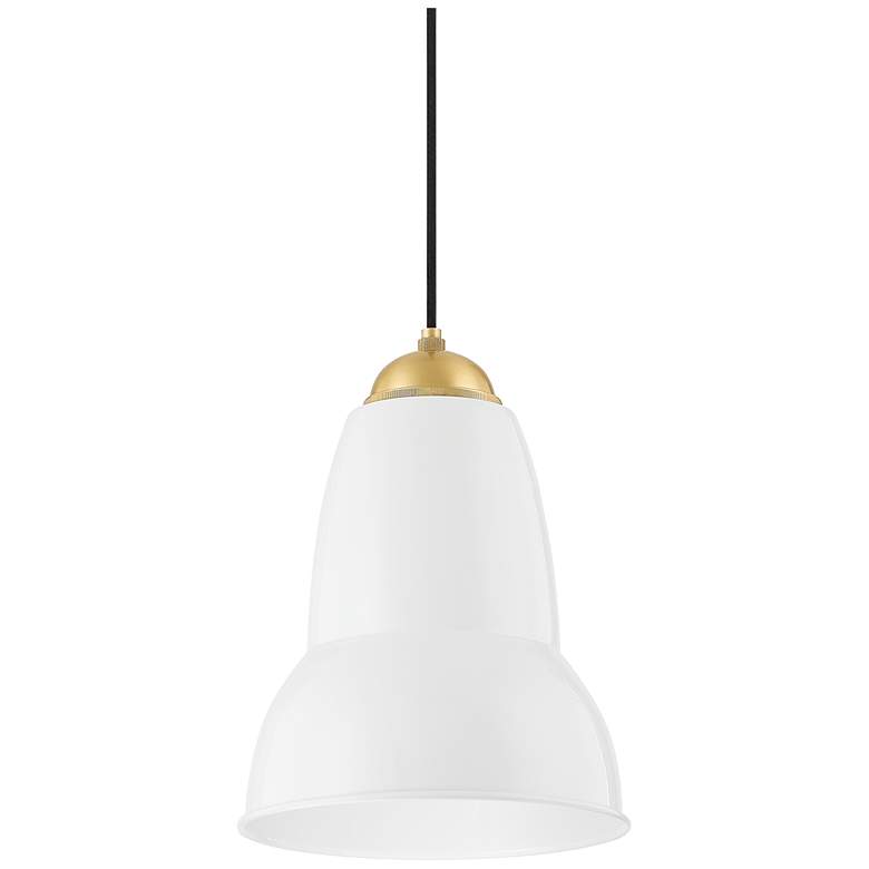 Image 1 Mitzi Jamila 20" Aged Brass 1 Light Pendant