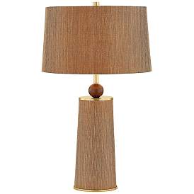Image2 of Mitzi January Table Lamp 17" in Aged Brass