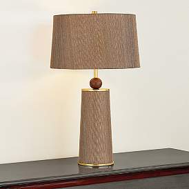 Image1 of Mitzi January Table Lamp 17" in Aged Brass