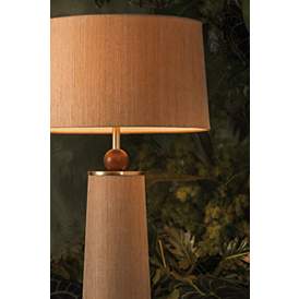 Image4 of Mitzi January Table Lamp 17" in Aged Brass more views