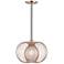 Mitzi Jasmine 12" Wide Polished Copper Mini Pendant