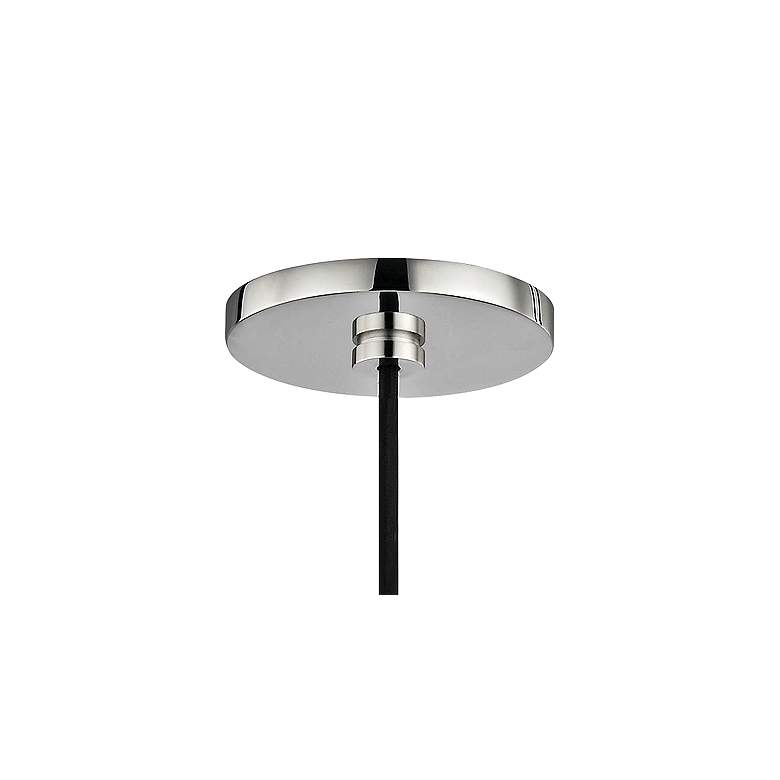 Image 3 Mitzi Jasmine 12" Wide Polished Nickel Mini Pendant more views