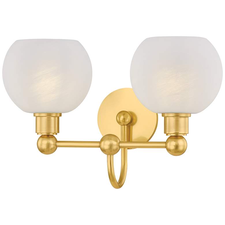 Image 1 Mitzi Jerica Bath and Vanity 16.25" in Aged Brass