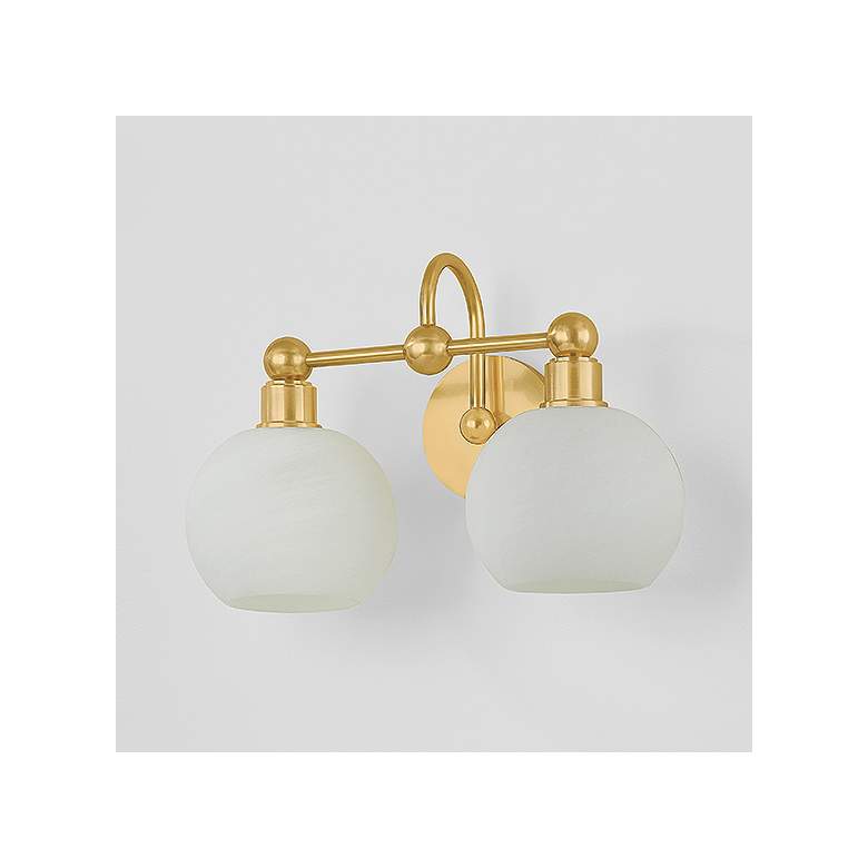 Image 3 Mitzi Jerica Bath and Vanity 16.25" in Aged Brass more views