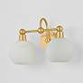 3_Mitzi Jerica Bath and Vanity 16.25" in Aged Brass more views