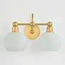6_Mitzi Jerica Bath and Vanity 16.25" in Aged Brass more views