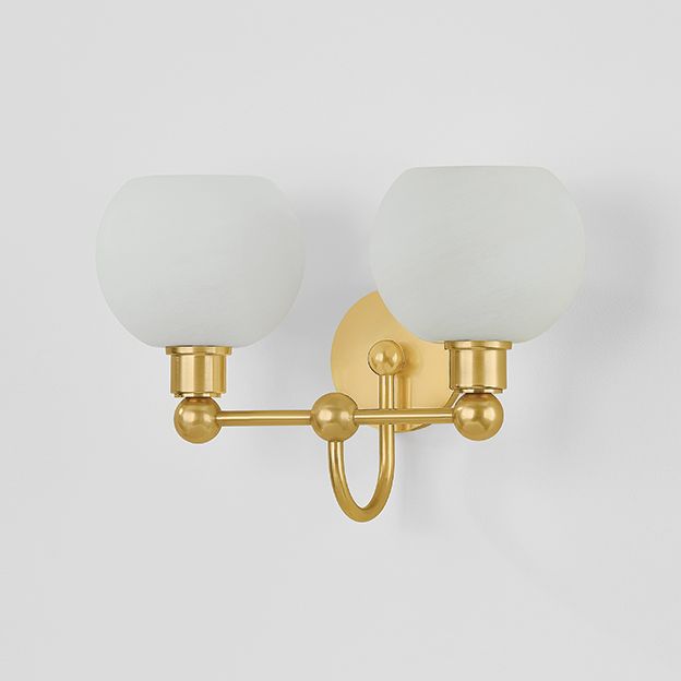 Mitzi Jerica Bath and Vanity 16.25" in Aged Brass