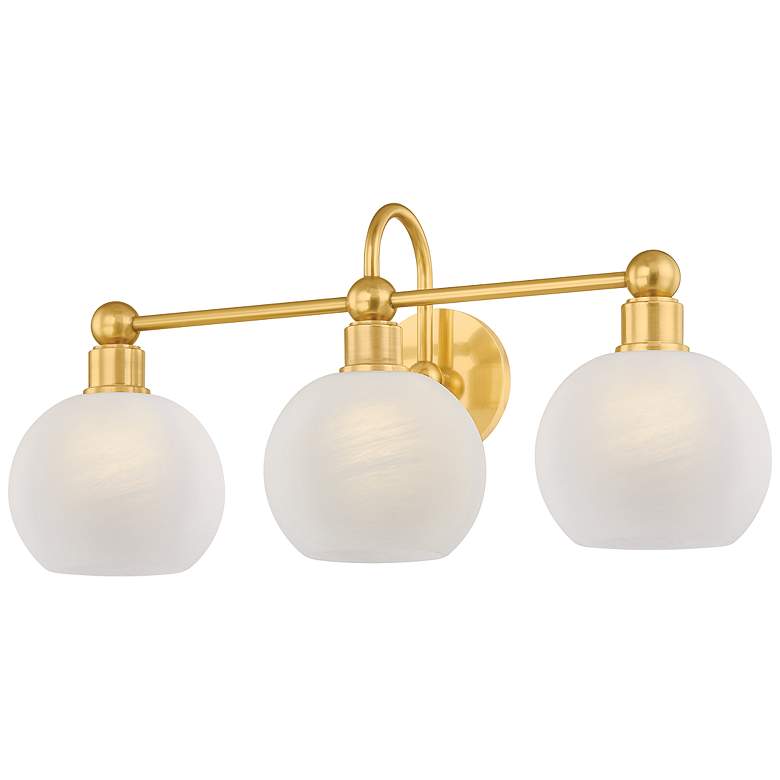 Image 3 Mitzi Jerica Bath and Vanity 24.5" in Aged Brass more views
