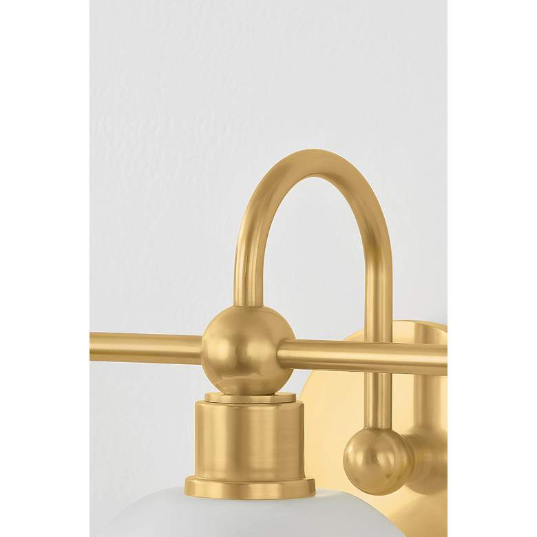 Image 5 Mitzi Jerica Bath and Vanity 24.5" in Aged Brass more views