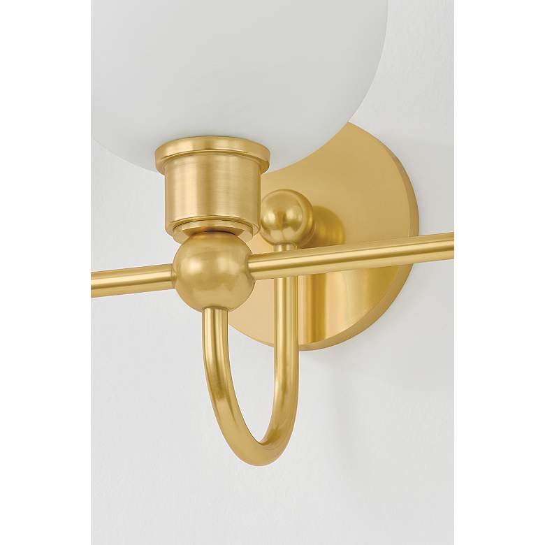 Image 6 Mitzi Jerica Bath and Vanity 24.5" in Aged Brass more views
