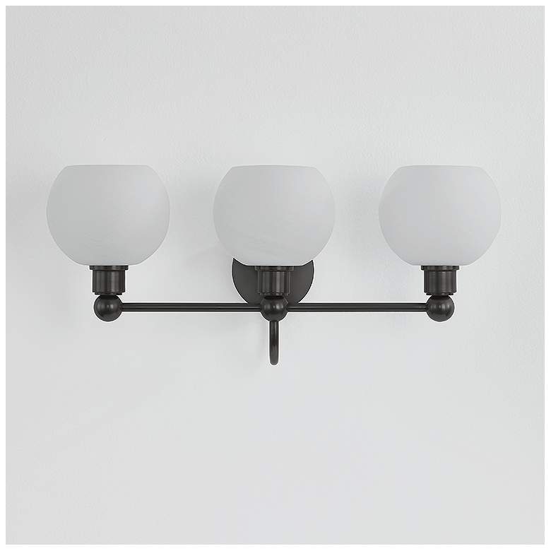 Image 4 Mitzi Jerica Bath and Vanity 24.5" in Old Bronze more views