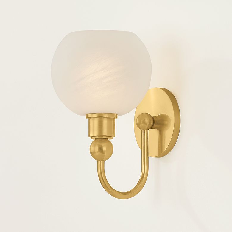 Mitzi Jerica Bath and Vanity 6.5" in Aged Brass