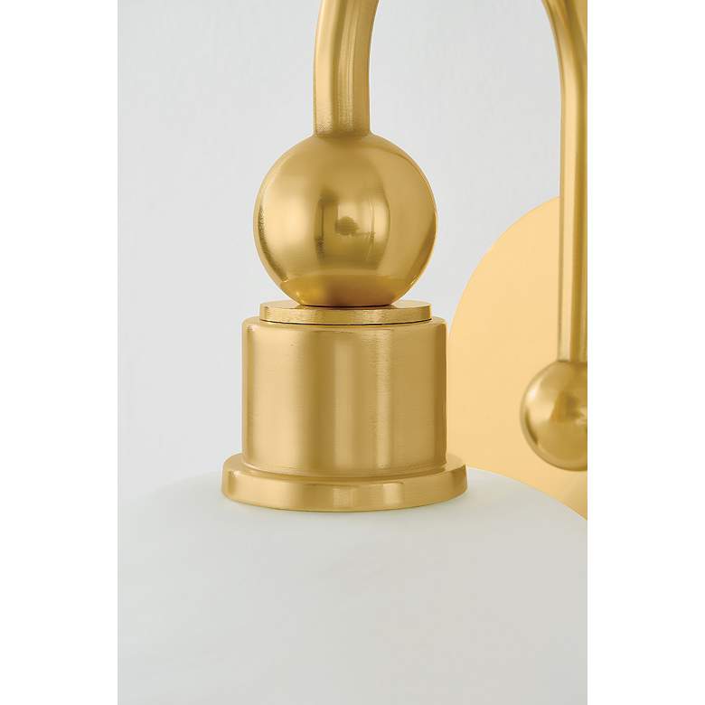 Image 5 Mitzi Jerica Bath and Vanity 6.5" in Aged Brass more views