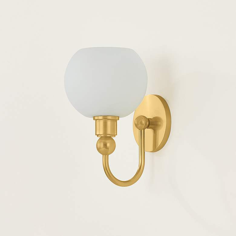 Image 6 Mitzi Jerica Bath and Vanity 6.5" in Aged Brass more views