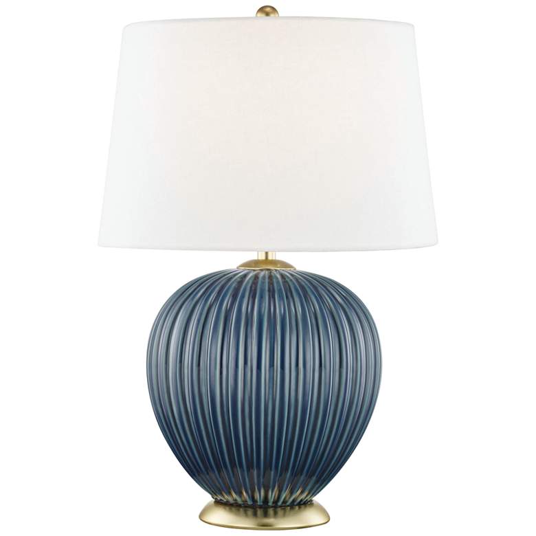 Image 1 Mitzi Jessa Blue Porcelain Accent Table Lamp