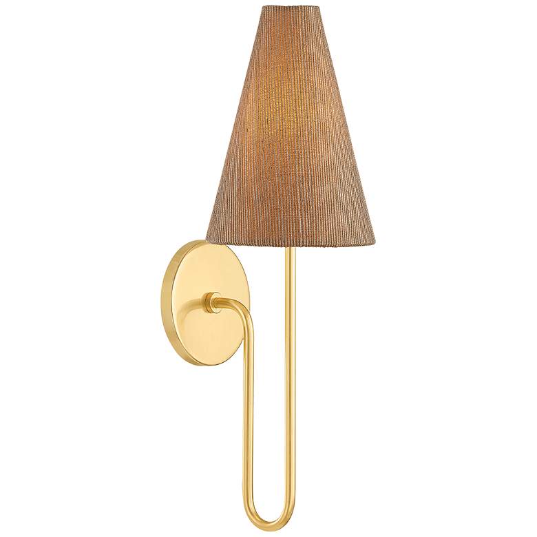 Image 1 Mitzi Jessel Wall Sconce 6" in Aged Brass