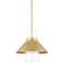 Mitzi Jessy 12" Wide Aged Brass Mini Pendant Light