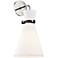 Mitzi Julia 17" High Polished Nickel Wall Sconce