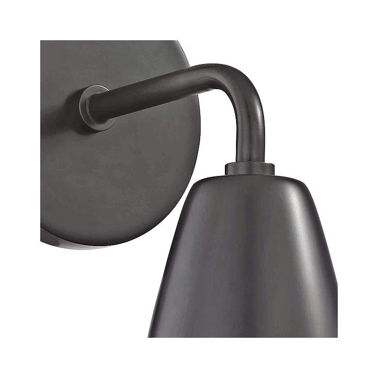 Image 2 Mitzi Kai 10 1/4" High Old Bronze LED Wall Sconce more views