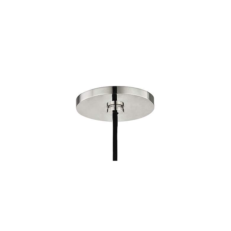 Image 3 Mitzi Karin 12 3/4 inch Wide Polished Nickel Pendant Light more views