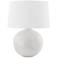Mitzi Karina 21 1/4" High Coastal White Modern Table Lamp