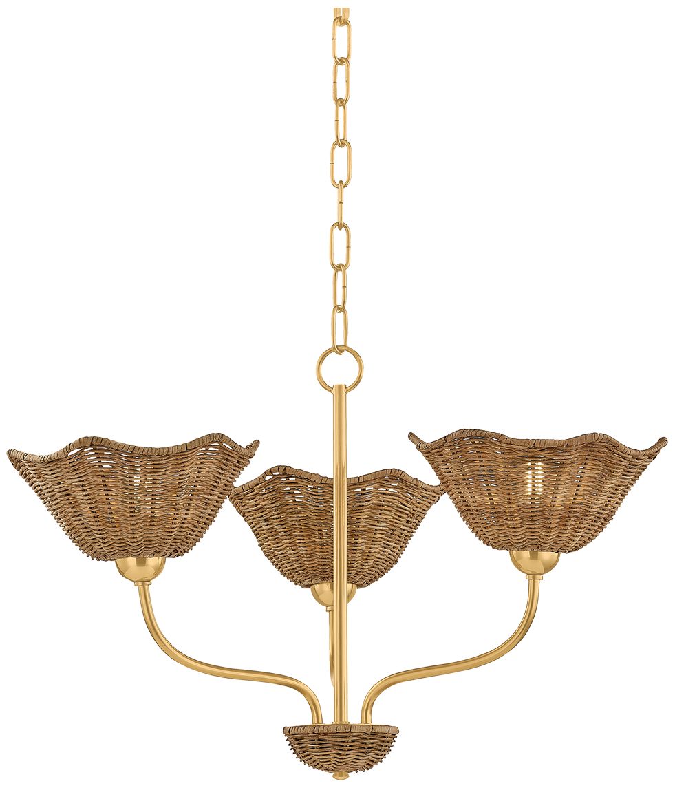 Mitzi Kehlani Chandelier Aged Brass