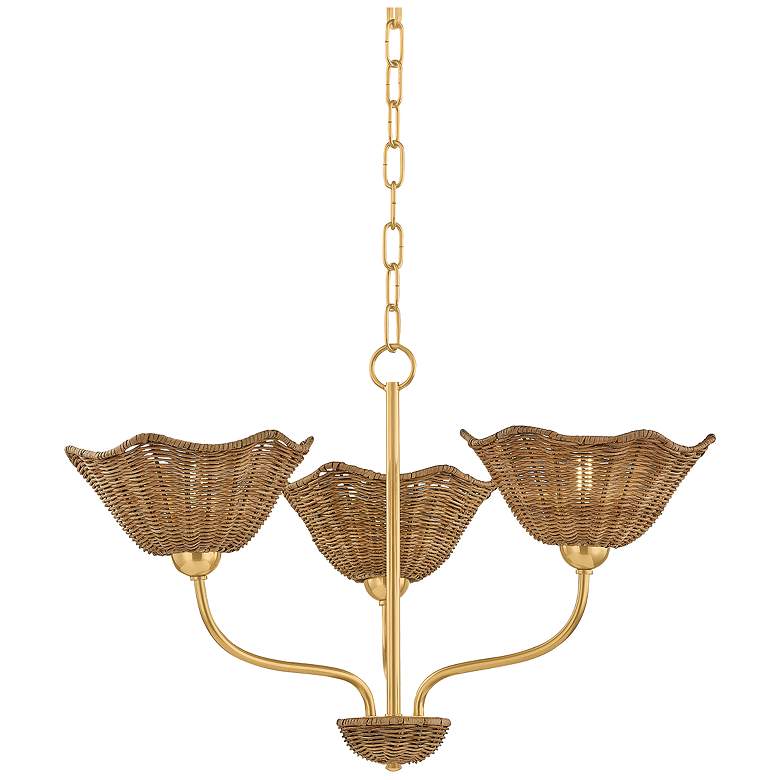 Mitzi Kehlani Chandelier Aged Brass - #0811X | Lamps Plus