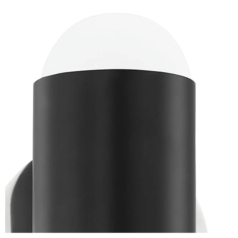 Image 3 Mitzi Kira 9 1/2" High Soft Black 2-Light Wall Sconce more views