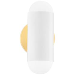 Mitzi Kira 9 1/2" High Soft White 2-Light Wall Sconce