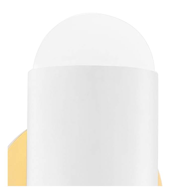 Image 2 Mitzi Kira 9 1/2" High Soft White 2-Light Wall Sconce more views