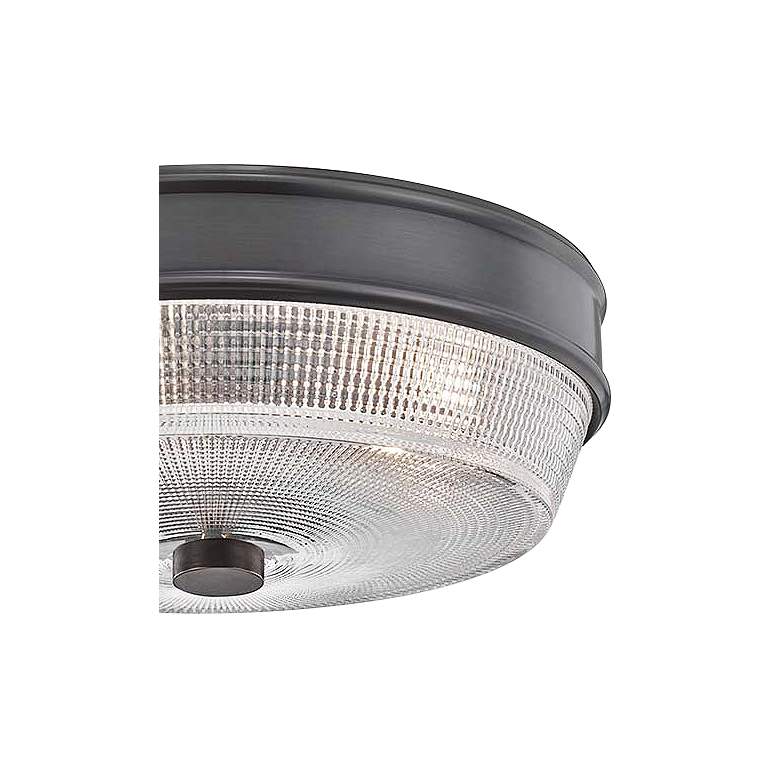 Image 3 Mitzi Lacey 10 1/4" Wide Old Bronze Ceiling Light more views