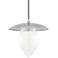 Mitzi Lana 15" Wide Polished Nickel Pendant Light