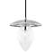 Mitzi Lana 9" Wide Polished Nickel Mini Pendant Light